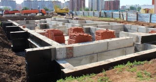 Фундаменты промышленных зданий в Лангепасе цена от 25359 руб. - заказать строительство фундамента промздания под стальные колонны